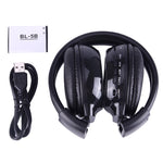 BS-N65 頭戴式可折疊立體聲 HiFi 無線耳機，配備 LCD 螢幕、TF 卡槽、LED 指示燈及 FM 功能，BS-N65