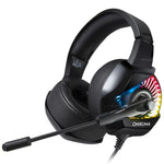 ONIKUMA K6 耳罩式重低音立體聲環繞遊戲耳機，附麥克風與 RGB 燈