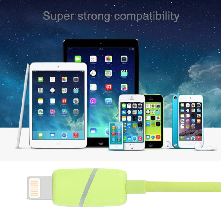 1米圓形線軸禮盒風格8針轉USB數據同步線帶指示燈，適用iPhone、iPad