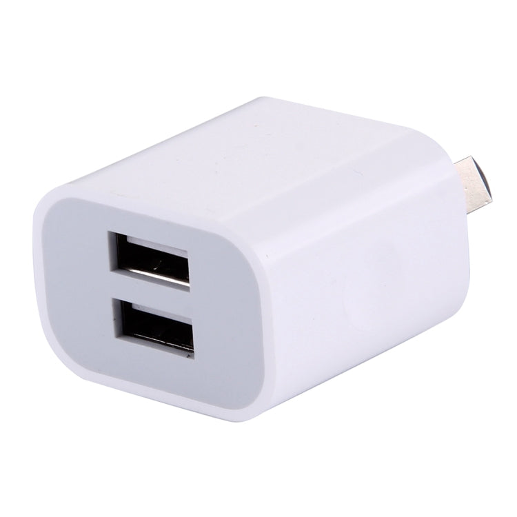 5V 2A 高相容性雙 USB 埠充電器，澳洲插頭
