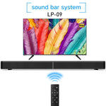 Soundbar LP-09 (CE0148) 家庭劇院藍牙無線音響條附遙控器，CE0148 黑色