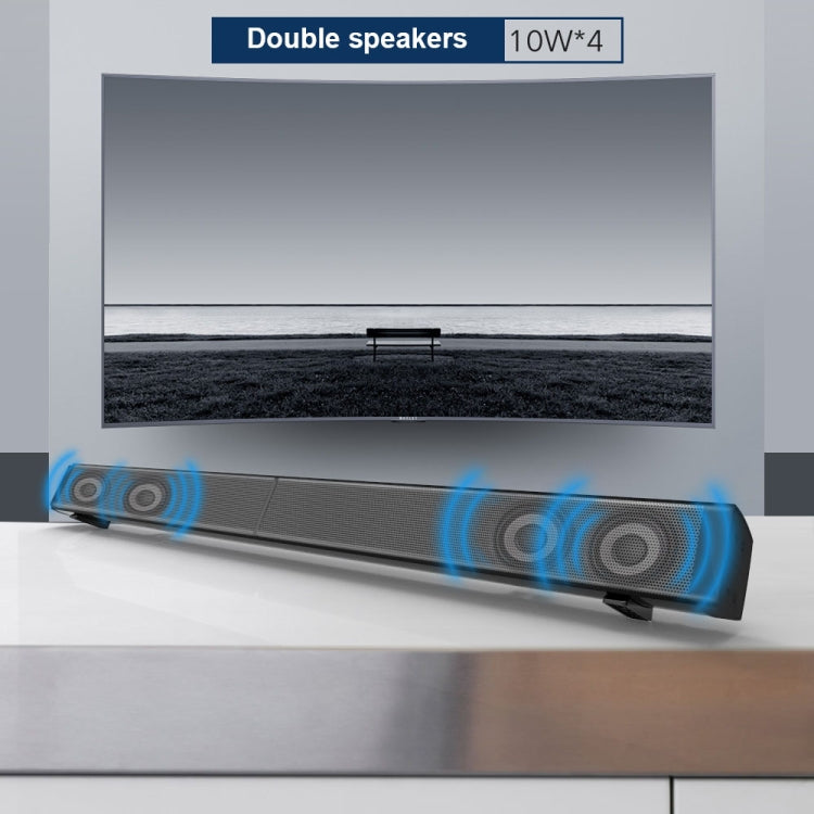 Soundbar LP-09 (CE0148) 家庭劇院藍牙無線音響條附遙控器，CE0148 黑色