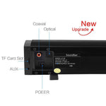 Soundbar LP-09 (CE0148) 家庭劇院藍牙無線音響條附遙控器，CE0148 黑色