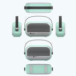 NewRixing NR-3000時尚家用藍牙音箱，帶免提通話功能，支持TF卡&USB&FM&AUX