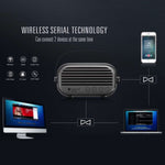 NewRixing NR-3000時尚家用藍牙音箱，帶免提通話功能，支持TF卡&USB&FM&AUX