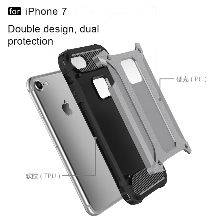 For iPhone 7 Armor TPU + PC Combination Phone Case, For iPhone 7, For iPhone  7