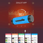 ZEALOT A2 多功能重低音無線藍牙喇叭，內建麥克風，支援藍牙通話、AUX、TF 卡及 LED 燈