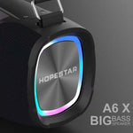 HOPESTAR A6X TWS 便攜戶外藍牙喇叭，彩色音樂燈，支援行動電源、免持通話、U 盤、TF 卡及 3.5mm AUX，A6X 黑色、A6X 綠色