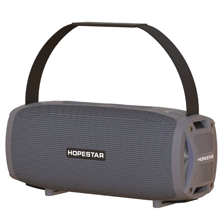HOPESTAR H24 Pro TWS 便攜戶外防水織紋藍牙喇叭，節奏燈，支援免持通話、U 盤、TF 卡、3.5mm AUX 及 FM，H24 Pro 黑色、H24 Pro 灰色、H24 Pro 藍色、H24 Pro 紅色
