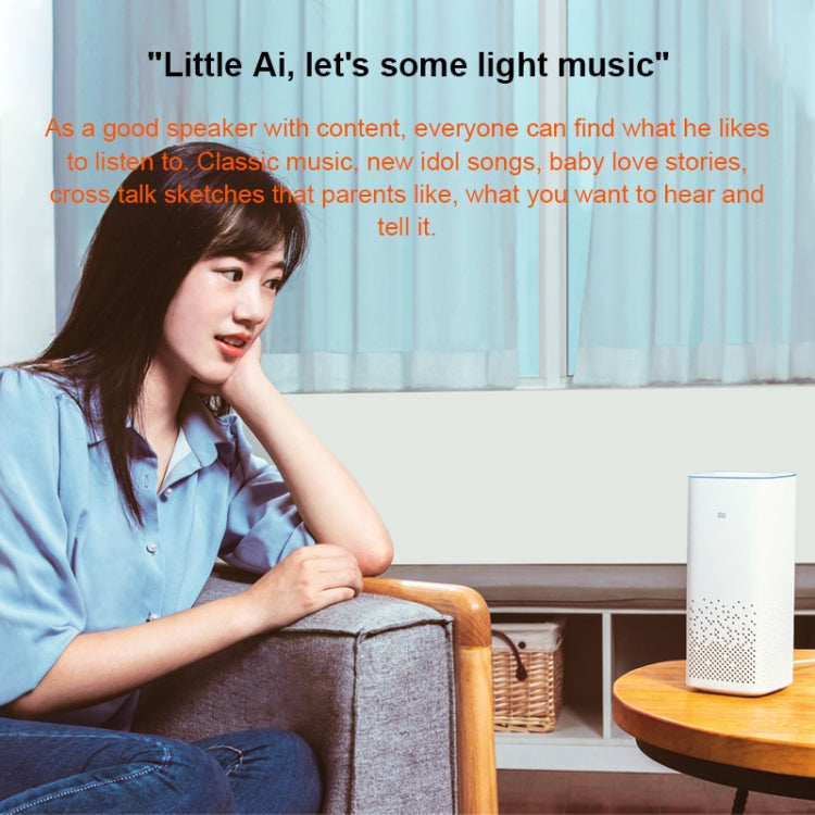 小米 AI 音箱 支援雙頻 WiFi 及藍牙 4.1 及 A2DP 音樂播放
