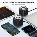 A1 標準版 USB 線控迷你大音量有線喇叭，線長：1.1m，標準版