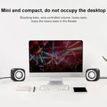 A1 標準版 USB 線控迷你大音量有線喇叭，線長：1.1m，標準版