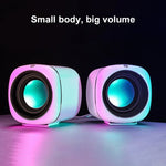 A1 標準版 USB 線控迷你大音量有線喇叭，線長：1.1m，標準版