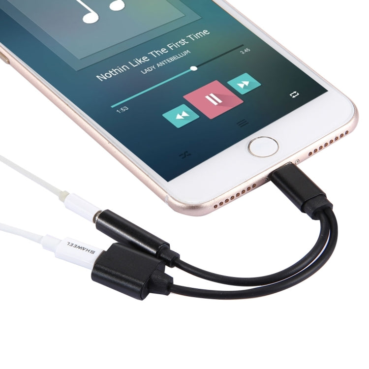 10cm 8 Pin 母頭及 3.5mm 音頻母頭轉 8 Pin 公頭充電轉接線，支持所有 iOS 系統