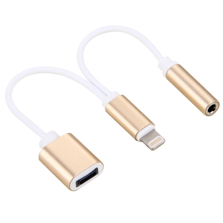 10cm 8 Pin 母頭及 3.5mm 音頻母頭轉 8 Pin 公頭充電轉接線，支持所有 iOS 系統