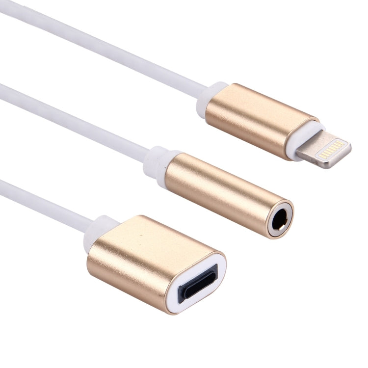 10cm 8 Pin 母頭及 3.5mm 音頻母頭轉 8 Pin 公頭充電轉接線，支持所有 iOS 系統