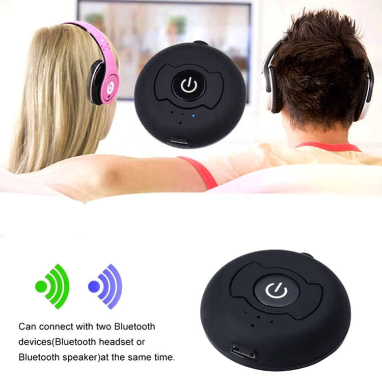 H366T 便攜多點藍牙 4.0 音頻發射器，適用於 iPhone、Samsung、HTC、Sony、Google、Huawei、Xiaomi 及其他智能手機