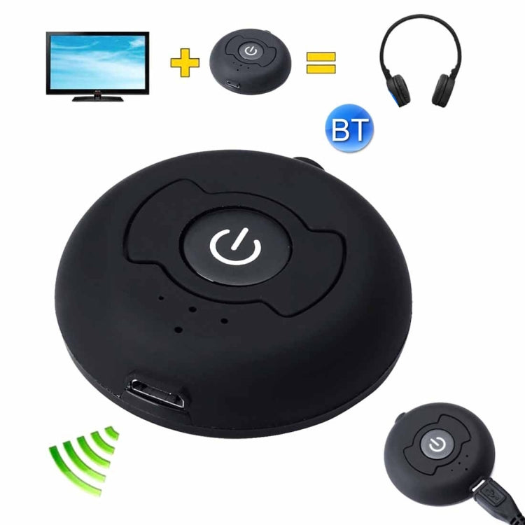 H366T 便攜多點藍牙 4.0 音頻發射器，適用於 iPhone、Samsung、HTC、Sony、Google、Huawei、Xiaomi 及其他智能手機