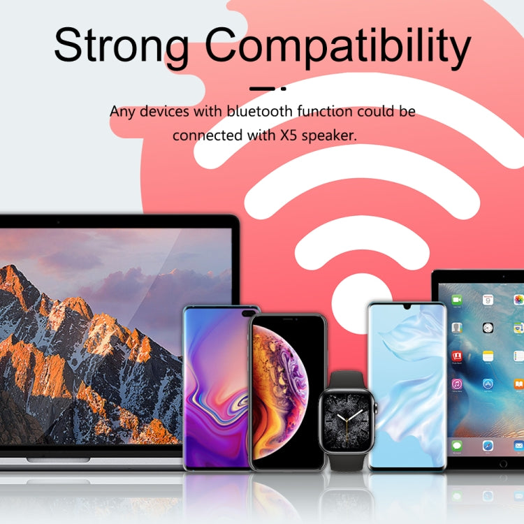 XDOBO X5 IPX6 防水便攜無線藍牙喇叭戶外低音炮，X5