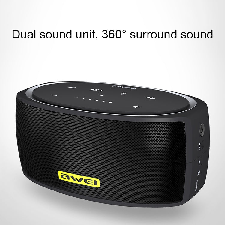 awei Y210 便攜無線藍牙喇叭 V4.2 強化低音 支援 NFC / TF 卡 / AUX，Y210