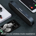 awei Y220 便攜式無線藍牙喇叭 V4.2，具備高清晰3D立體聲與降噪功能，支援TF卡 / AUX，Y220