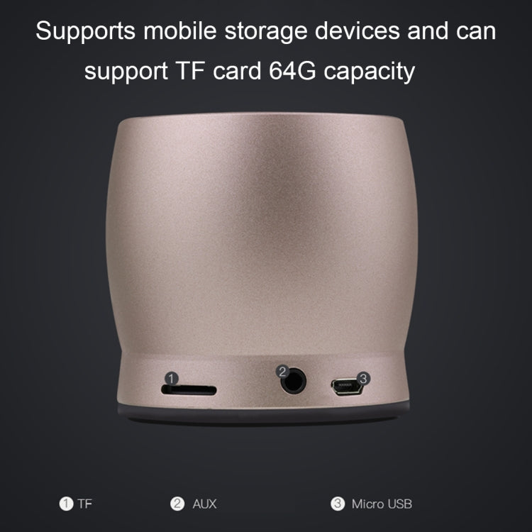 awei Y500 迷你便攜式無線藍牙喇叭，具備3D立體聲，內建麥克風，支援TF卡 / AUX，Y500