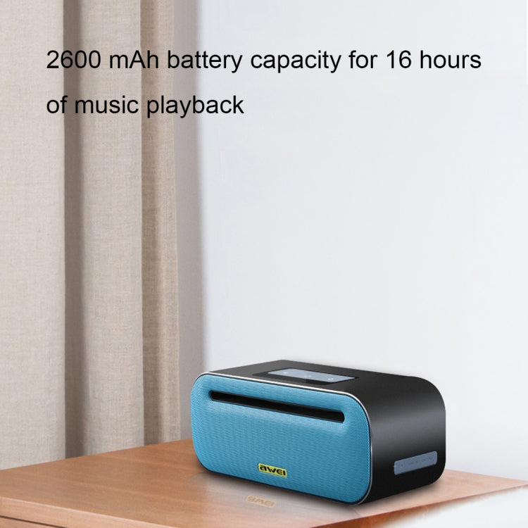 awei Y600無線藍牙音箱，3D立體聲，內置麥克風，支持TF卡/AUX/NFC，Y600