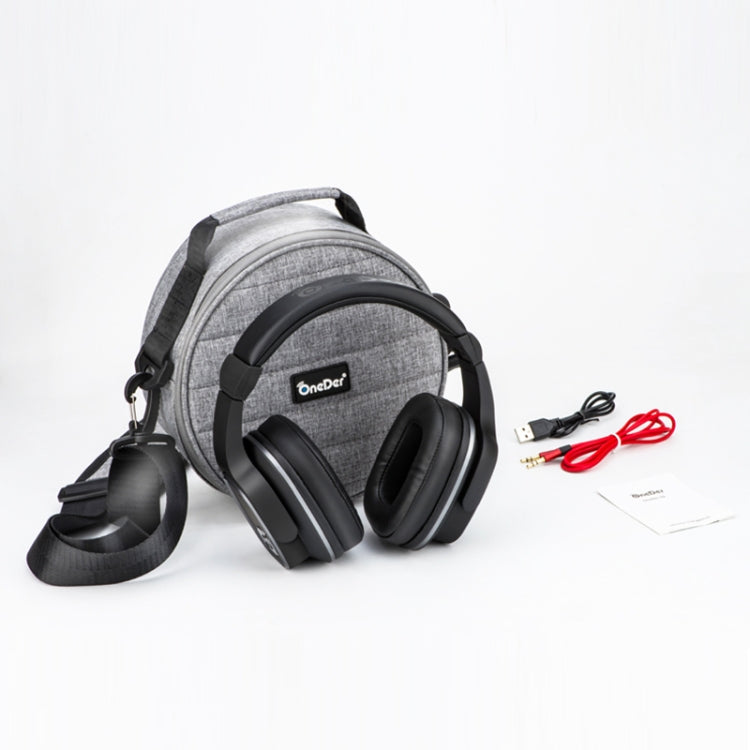 OneDer S2 頭戴式無線藍牙5.0耳機，帶麥克風，免提，TF卡，USB隨身碟，AUX，FM功能，S2