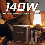XDOBO King Max 140W IPX5 防水便攜卡拉 OK 藍牙無線喇叭，King Max