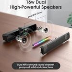 L16 戶外便攜 RGB 燈 HiFi USB 藍牙無線喇叭，L16