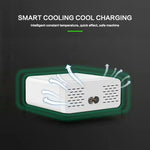 899 30W QC 3.0 6口USB快速充電器帶LCD數字顯示，歐規插頭，899
