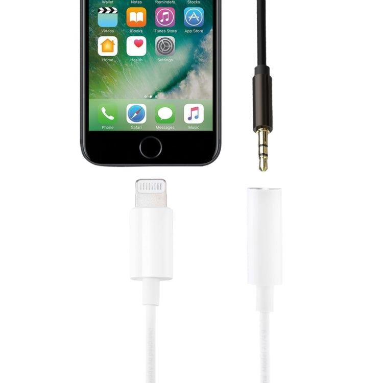 8 Pin 3.5mm 耳機音頻轉接器，線長：8cm