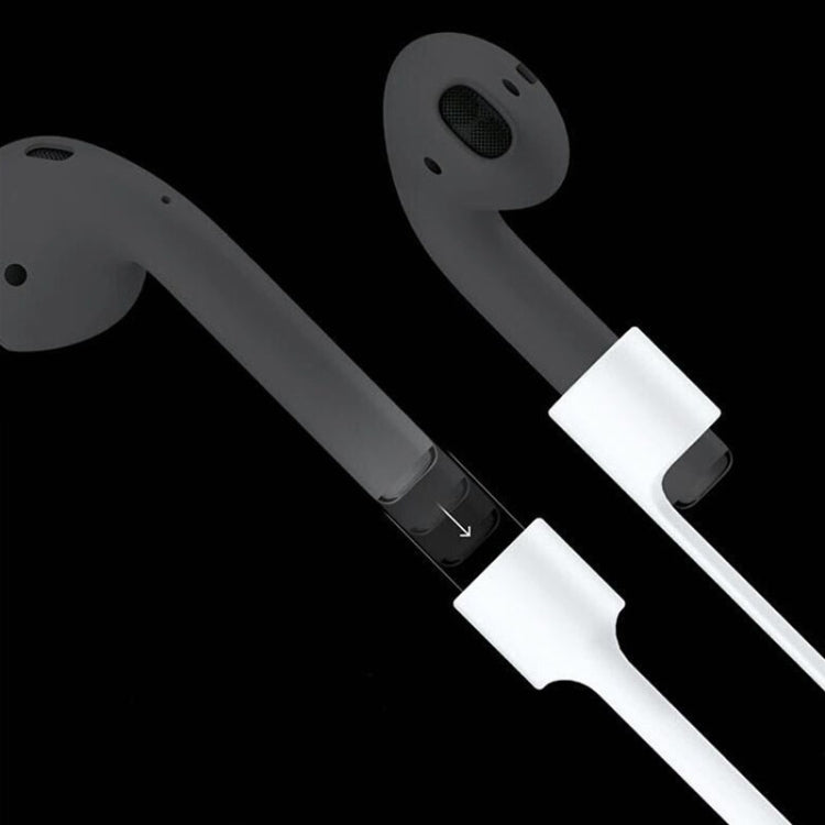 無線藍牙耳機防丟繩矽膠中性耳機防丟線，適用 Apple AirPods 1/2，線長：60cm