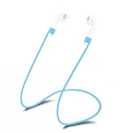 無線藍牙耳機防丟繩矽膠中性耳機防丟線，適用 Apple AirPods 1/2，線長：60cm
