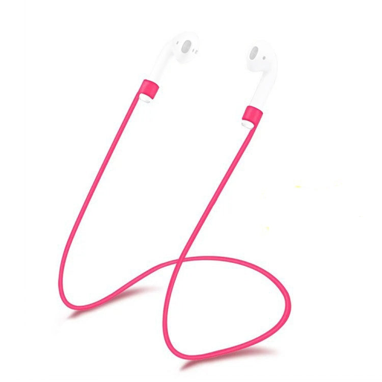 無線藍牙耳機防丟繩矽膠中性耳機防丟線，適用 Apple AirPods 1/2，線長：60cm