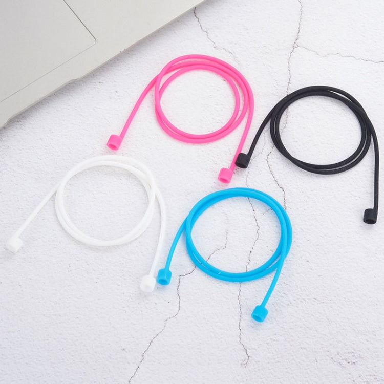 無線藍牙耳機防丟繩矽膠中性耳機防丟線，適用 Apple AirPods 1/2，線長：60cm
