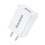 WK WP-U118 10W 單 USB 埠旅行充電器電源適配器，美規插頭，WP-U118 美規插頭