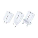 WK WP-U118 10W 單 USB 埠旅行充電器電源適配器，美規插頭，WP-U118 美規插頭