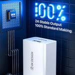 WK WP-U118 10W 單 USB 埠旅行充電器電源適配器，美規插頭，WP-U118 美規插頭