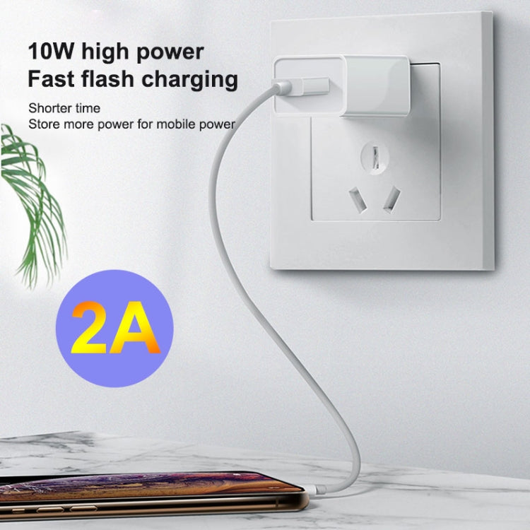 WK WP-U118 10W 單 USB 埠旅行充電器電源適配器，美規插頭，WP-U118 美規插頭