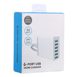 XBX09A 50W 5V 2.4A 6口USB快速充電器旅行充電器