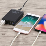 XBX09A 50W 5V 2.4A 6口USB快速充電器旅行充電器