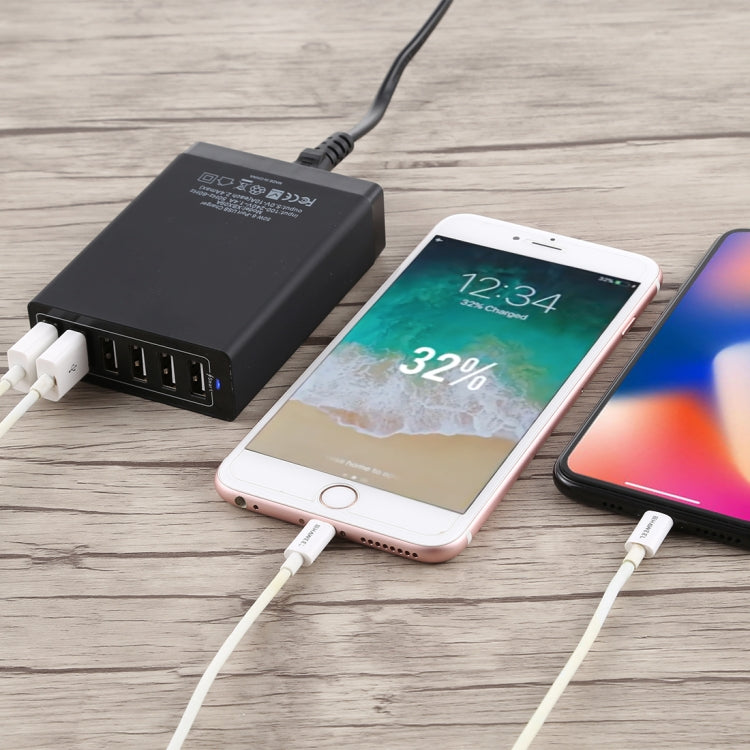 XBX09A 50W 5V 2.4A 6口USB快速充電器旅行充電器