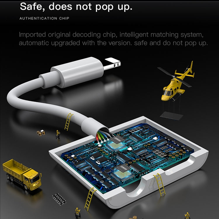 JOYROOM S-Y104 Ben 系列蘋果雙 Lightning 轉接器，長度：1.2米