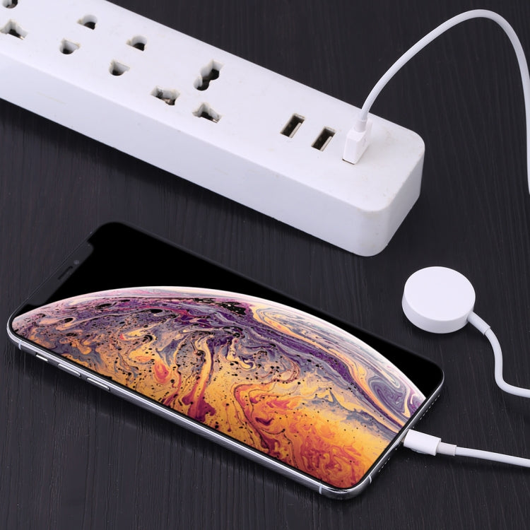 多功能8針磁吸充電線 適用iPhone / Apple Watch，長度：1米
