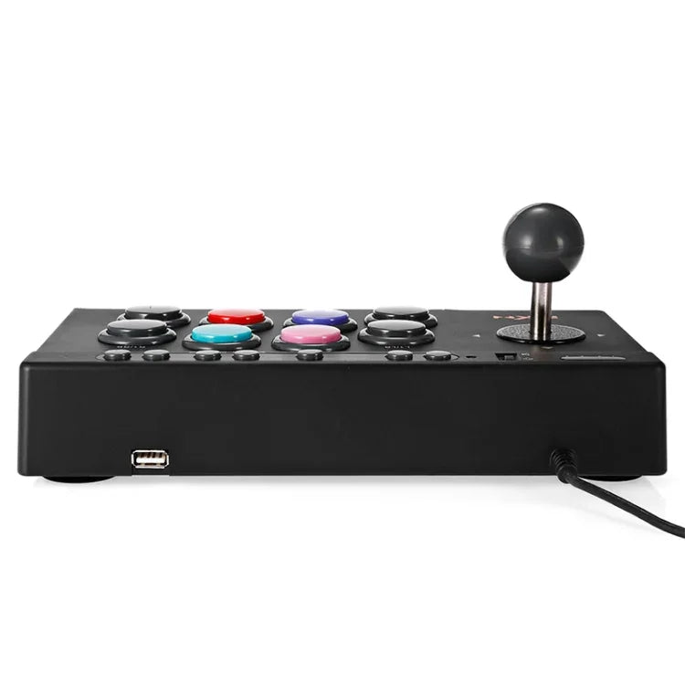 PXN PXN-0082角鬥士街機遊戲搖桿控制器，適用Nintendo Switch／PC／Android系統／PS3／PS4／XboxOne，PXN-0082