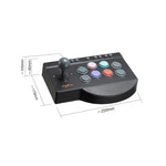 PXN PXN-0082角鬥士街機遊戲搖桿控制器，適用Nintendo Switch／PC／Android系統／PS3／PS4／XboxOne，PXN-0082