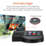 PXN PXN-0082角鬥士街機遊戲搖桿控制器，適用Nintendo Switch／PC／Android系統／PS3／PS4／XboxOne，PXN-0082