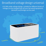 CDA30 20W 3 個 USB 埠 + USB-C / Type-C 埠多功能充電器，附 LED 顯示，美規插頭，美規插頭