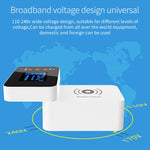 CDA33Q 40W QC 3.0 USB + 3 個 USB 埠 + USB-C / Type-C 埠多功能充電器，附 LED 顯示，英規插頭，英規插頭